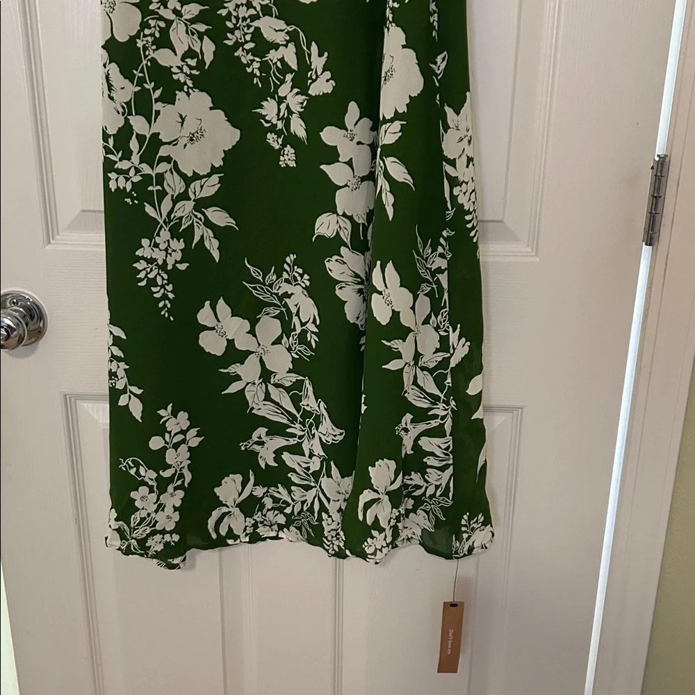 NWT- Reformation Forest Dress in Mystique